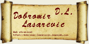 Dobromir Lašarević vizit kartica